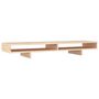 Voir la diapositive 2 : VIDAXL Support pour moniteur 100x27x14 cm Bois de pin solide