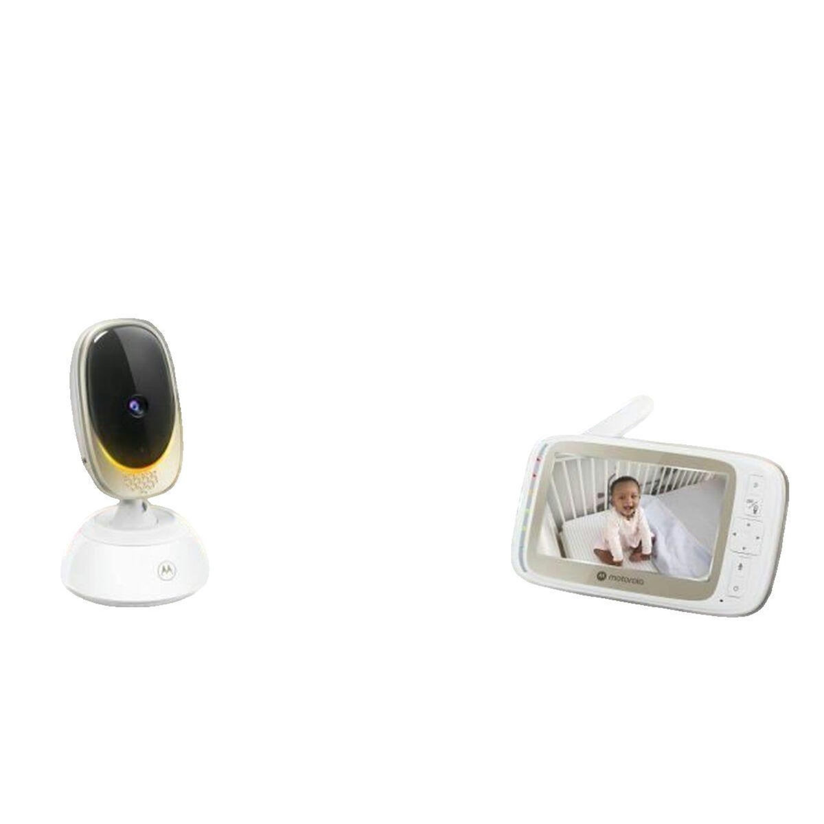 MOTOROLA Babyphone vidéo Motorola VM85 Connect avec Wi-Fi et portée 300 m