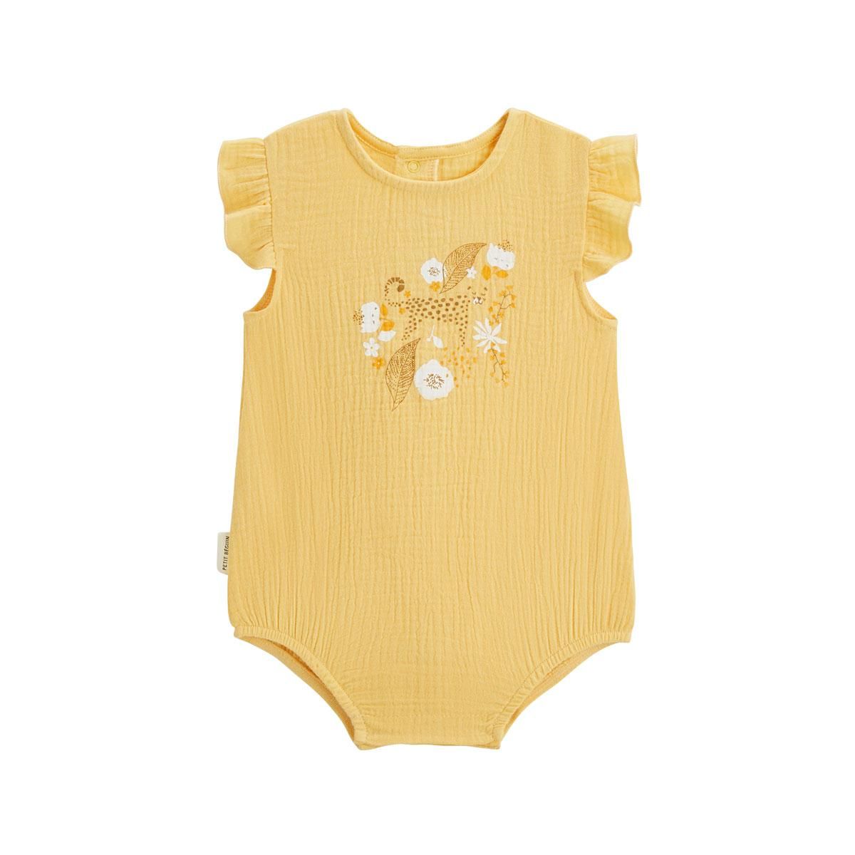 Petit Béguin Lot de 2 bodies bébé bloomer Ciao Milano