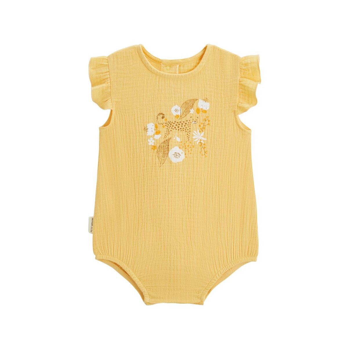 Petit Béguin Lot de 2 bodies bébé bloomer Ciao Milano