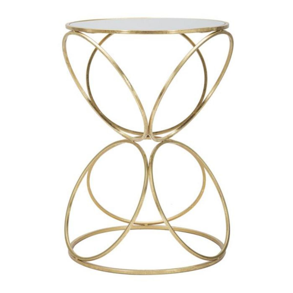 Paris Prix Table d'Appoint Design  Circle  61cm Or