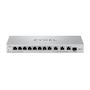 Voir la diapositive 2 : Zyxel Commutateur réseau Zyxel XGS1250-12 12 ports RJ-45, multi-gigabit