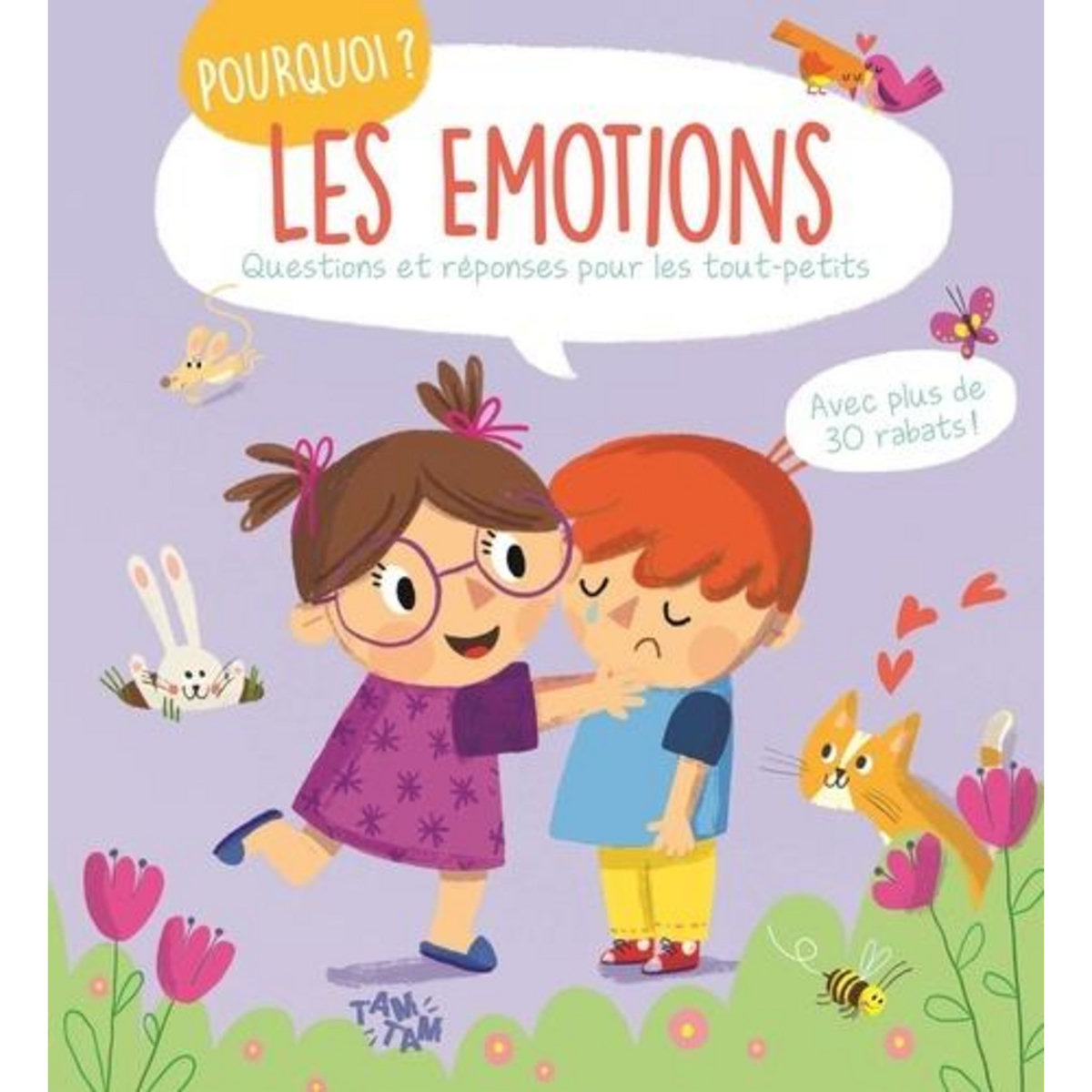 LES EMOTIONS. QUESTIONS ET REPONSES POUR LES TOUT-PETITS, Tam Tam Editions