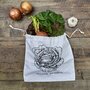 COOK CONCEPT Lunch bag conservation salade en coton 35x35c