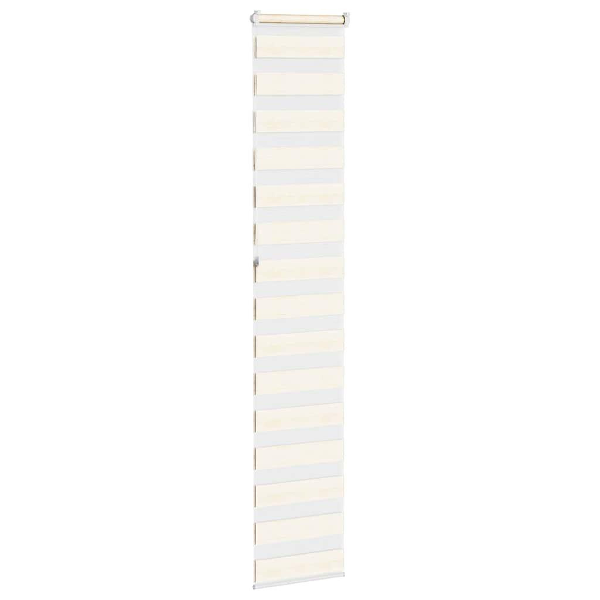 Voir la diapositive 4 : VIDAXL Store zebre beige marbre largeur du tissu 35,9 cm polyester