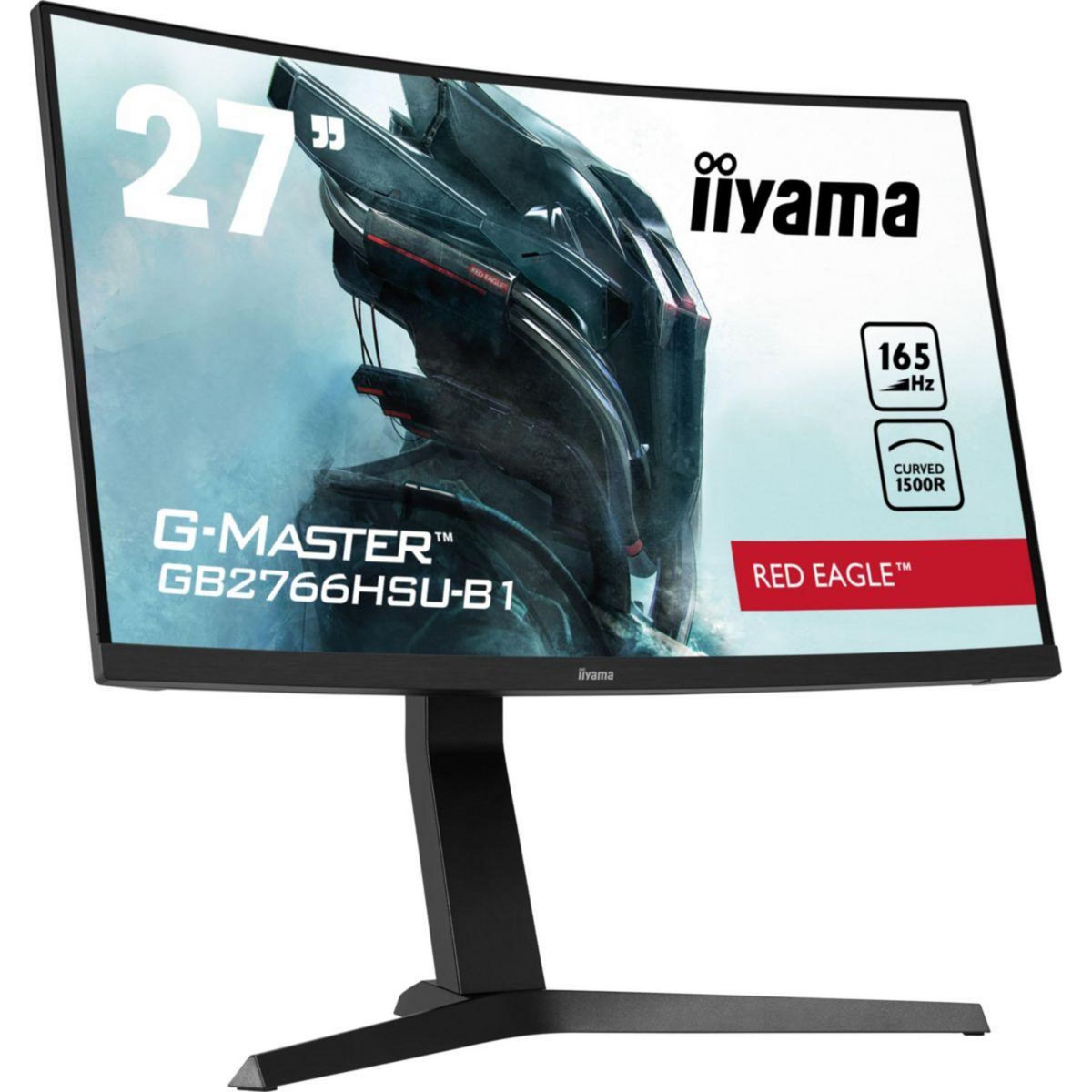 Iiyama Ecran PC Gamer G-MASTER GB2766HSU-B1 Incurvé 27'' VA