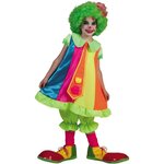 FUNNY FASHION Déguisement Silly Billy le Clown - Enfant - 4/6 ans (104 à 116 cm)
