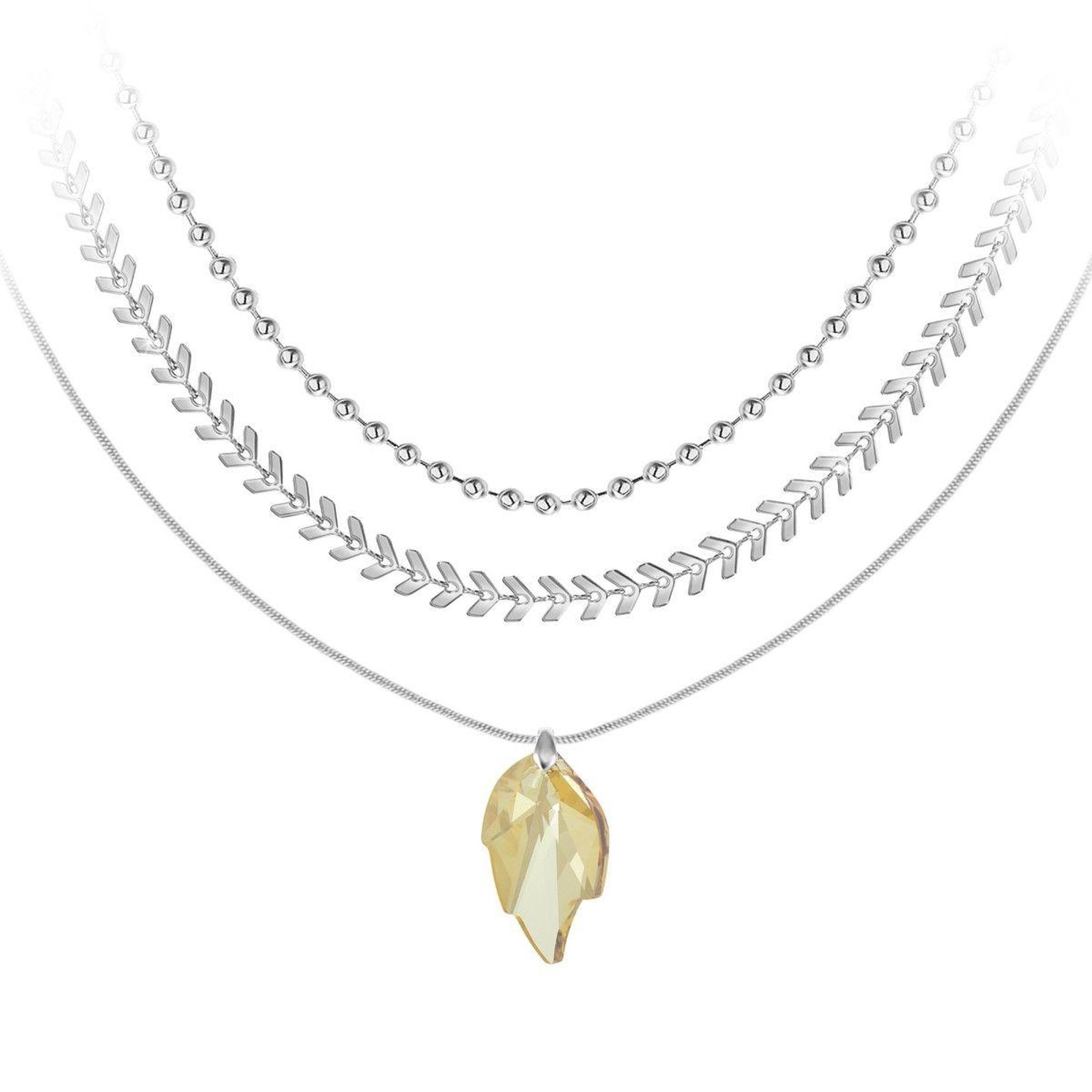 Voir la diapositive 2 : SC CRYSTAL Set de 3 colliers par SC Crystal®
