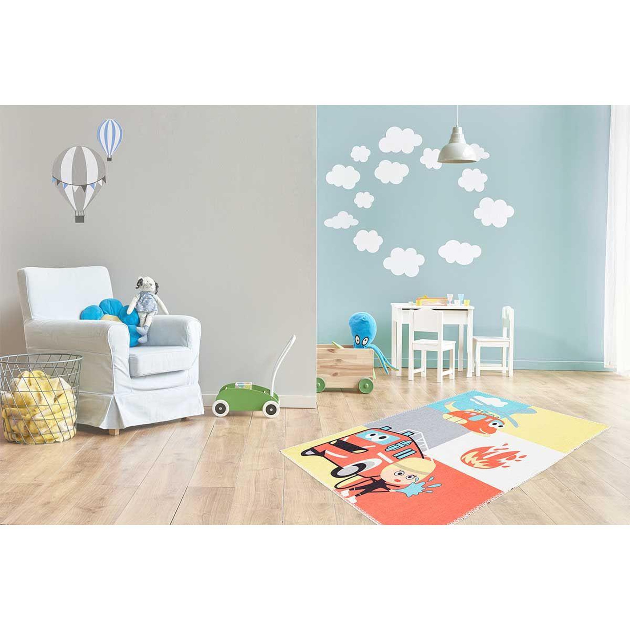 Voir la diapositive 4 : Paris Prix Tapis enfant imprimé  playground iii  multicolore