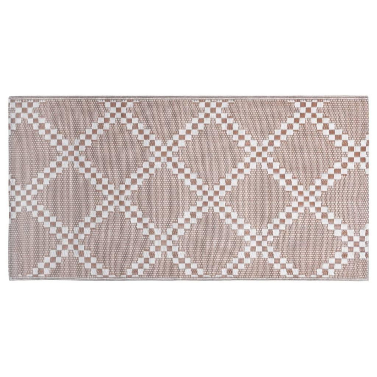 VIDAXL Tapis d'exterieur ARAKIL marron 120x180 cm PP