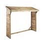 Voir la diapositive 1 : Habitat et Jardin Abri bûches - 1.05 m² - 2.10 x 0.50 x 1.8 m- 2 Stères