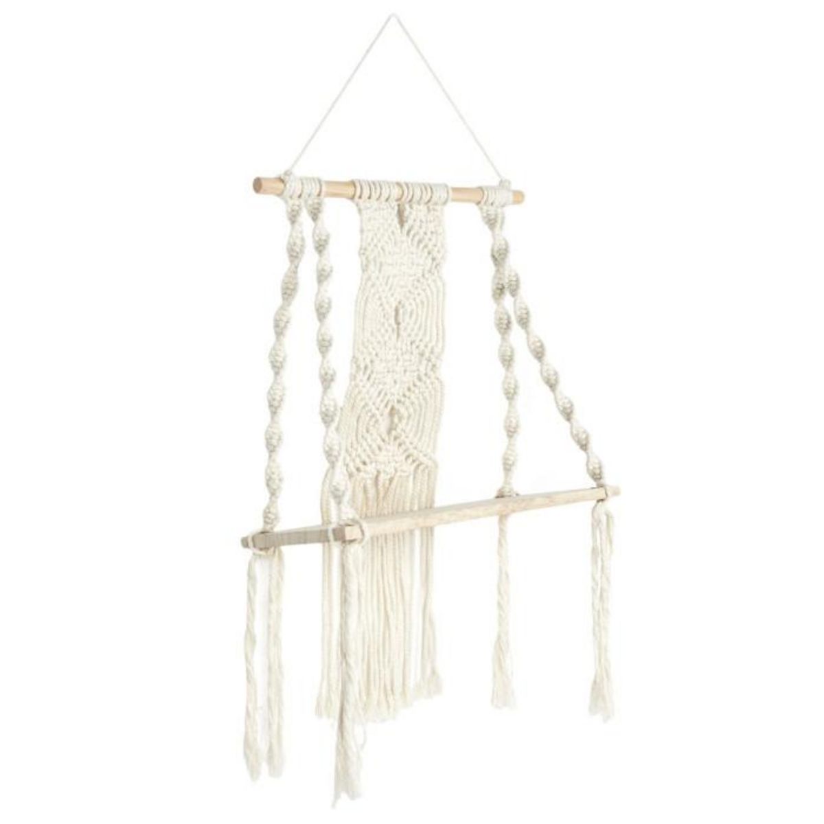 Paris Prix Étagère Murale Déco  Boho  50cm Beige