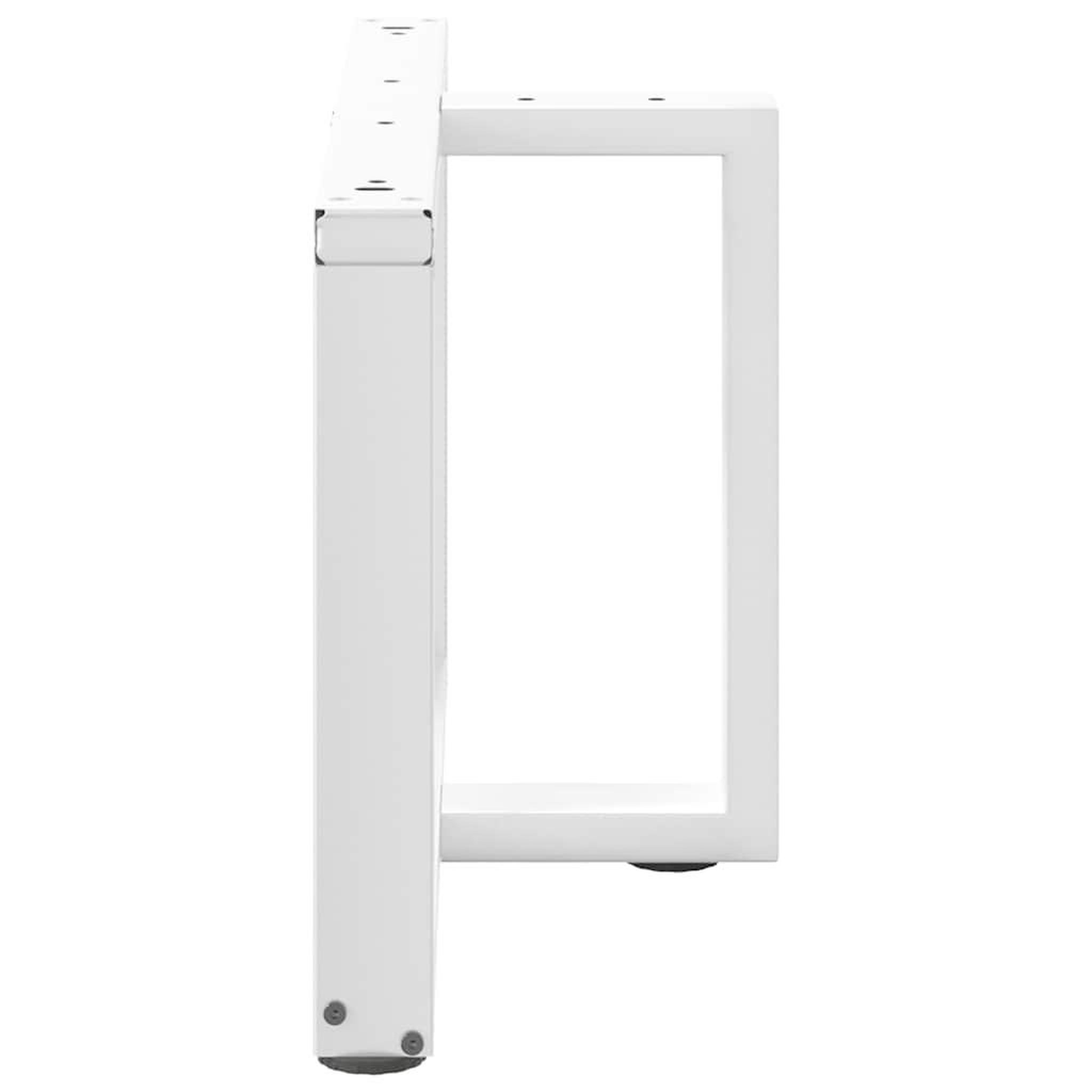 Voir la diapositive 5 : VIDAXL Pieds de table basse forme de T 2 pcs 60x25x(42-43) cm acier