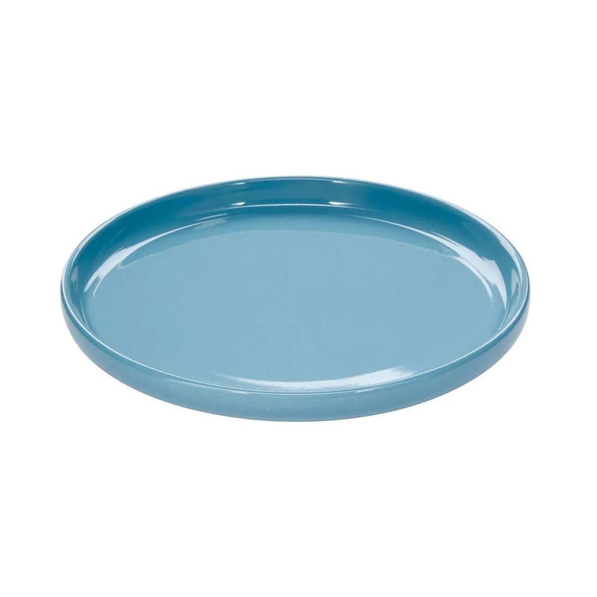SECRET DE GOURMET Lot de 6 Assiettes à Dessert  Marie  20cm Bleu