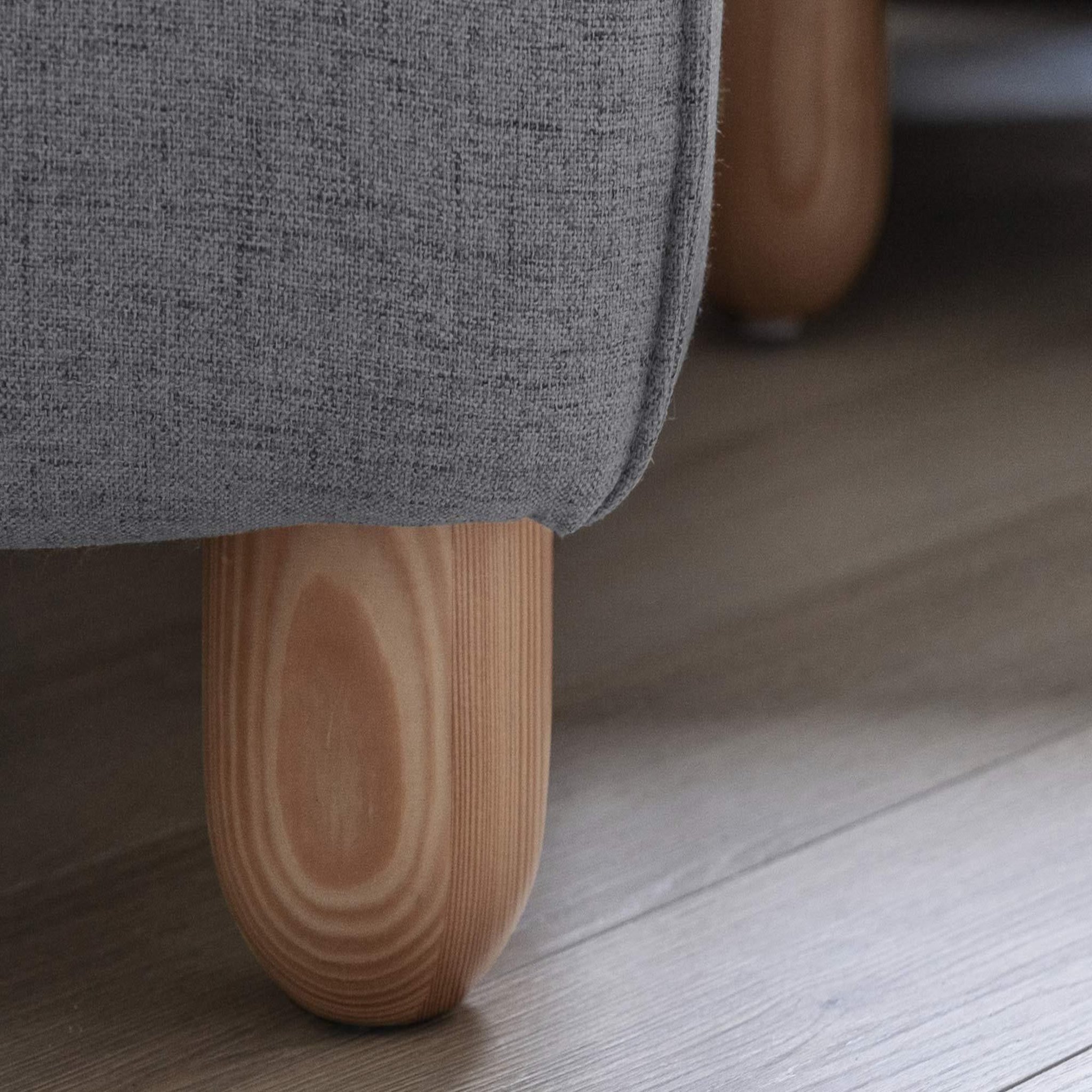 Voir la diapositive 5 : BEST MOBILIER Olli - canapé d'angle droit - convertible - avec coffre - 4 places - en tissu