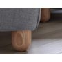 Voir la diapositive 5 : BEST MOBILIER Olli - canapé d'angle droit - convertible - avec coffre - 4 places - en tissu