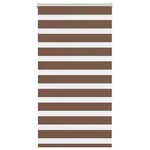VIDAXL Store zebre marron 90x150 cm largeur du tissu 85,9 cm polyester