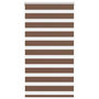 Voir la diapositive 1 : VIDAXL Store zebre marron 90x150 cm largeur du tissu 85,9 cm polyester