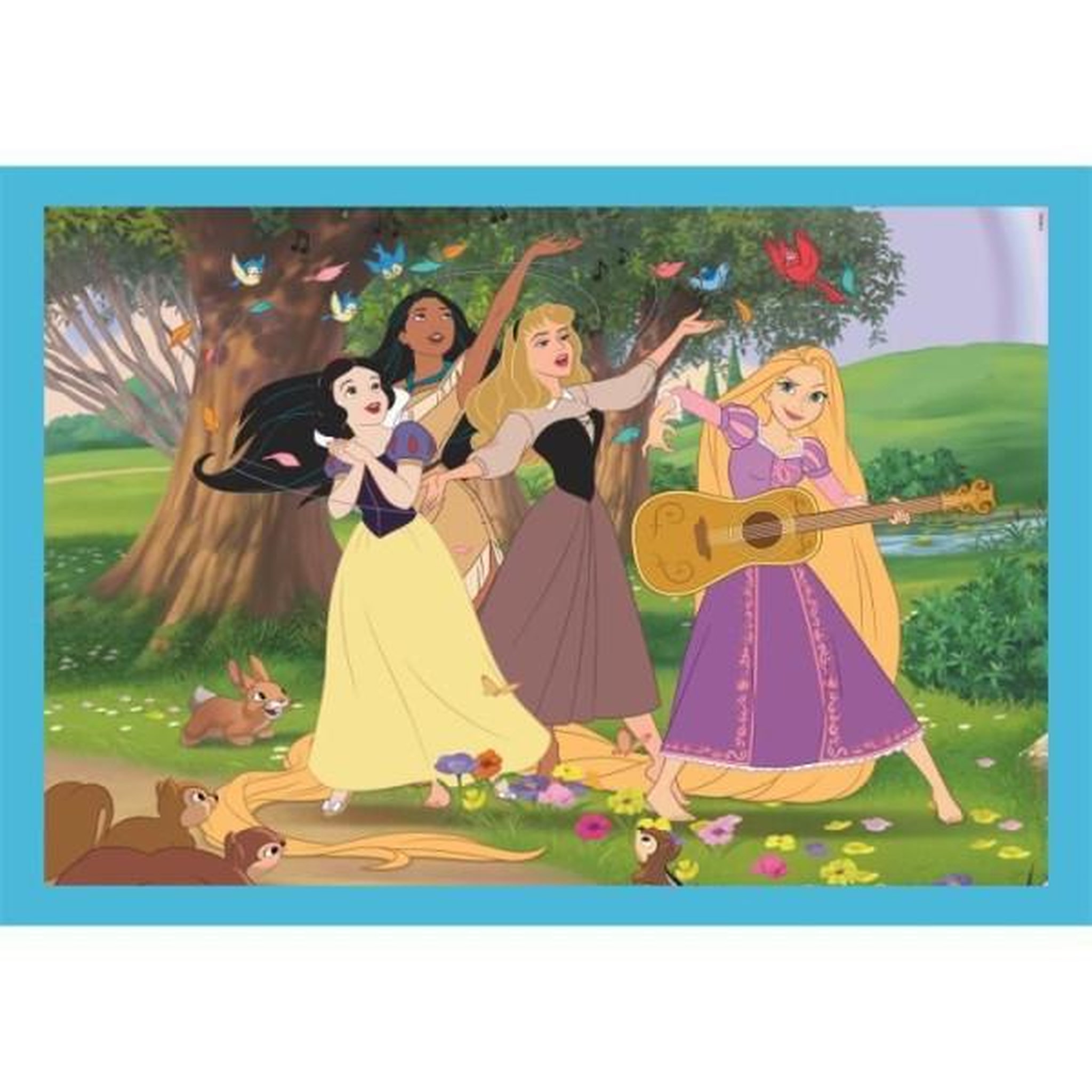 Voir la diapositive 5 : CLEMENTONI Puzzle enfant 4 en 1 – Disney Princess – Clementoni – Dès 4 ans