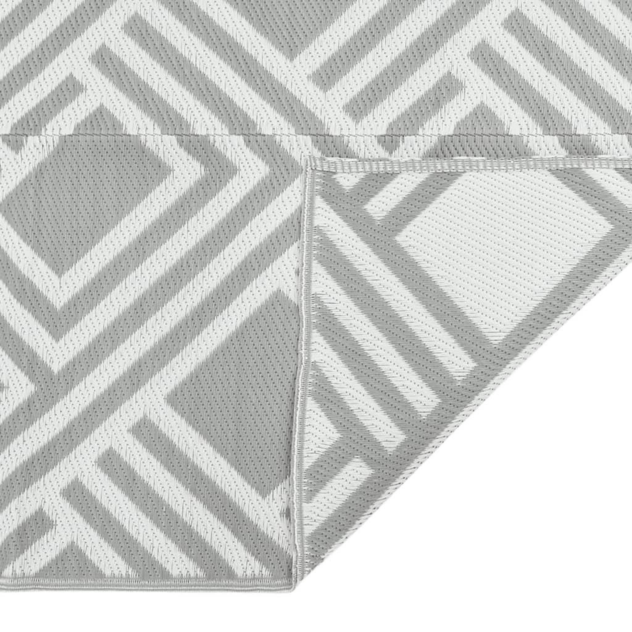 Voir la diapositive 4 : VIDAXL Tapis d'exterieur ARAKIL Gris 160x230 cm PP