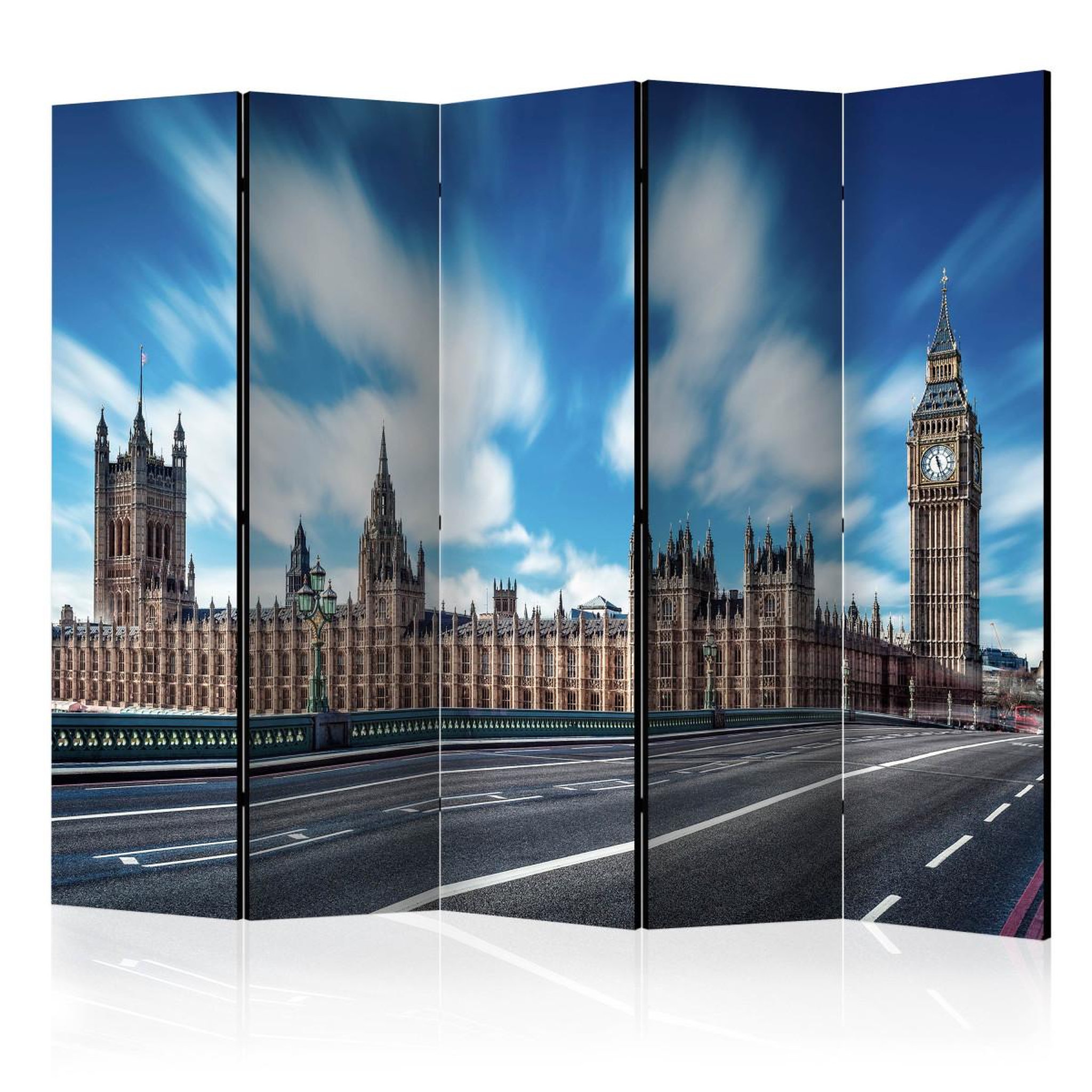 Paris Prix Paravent 5 volets  sunny london  172x225cm