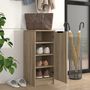 Voir la diapositive 3 : VIDAXL Armoire a chaussures Chene Sonoma 30x35x70 cm Bois d'ingenierie