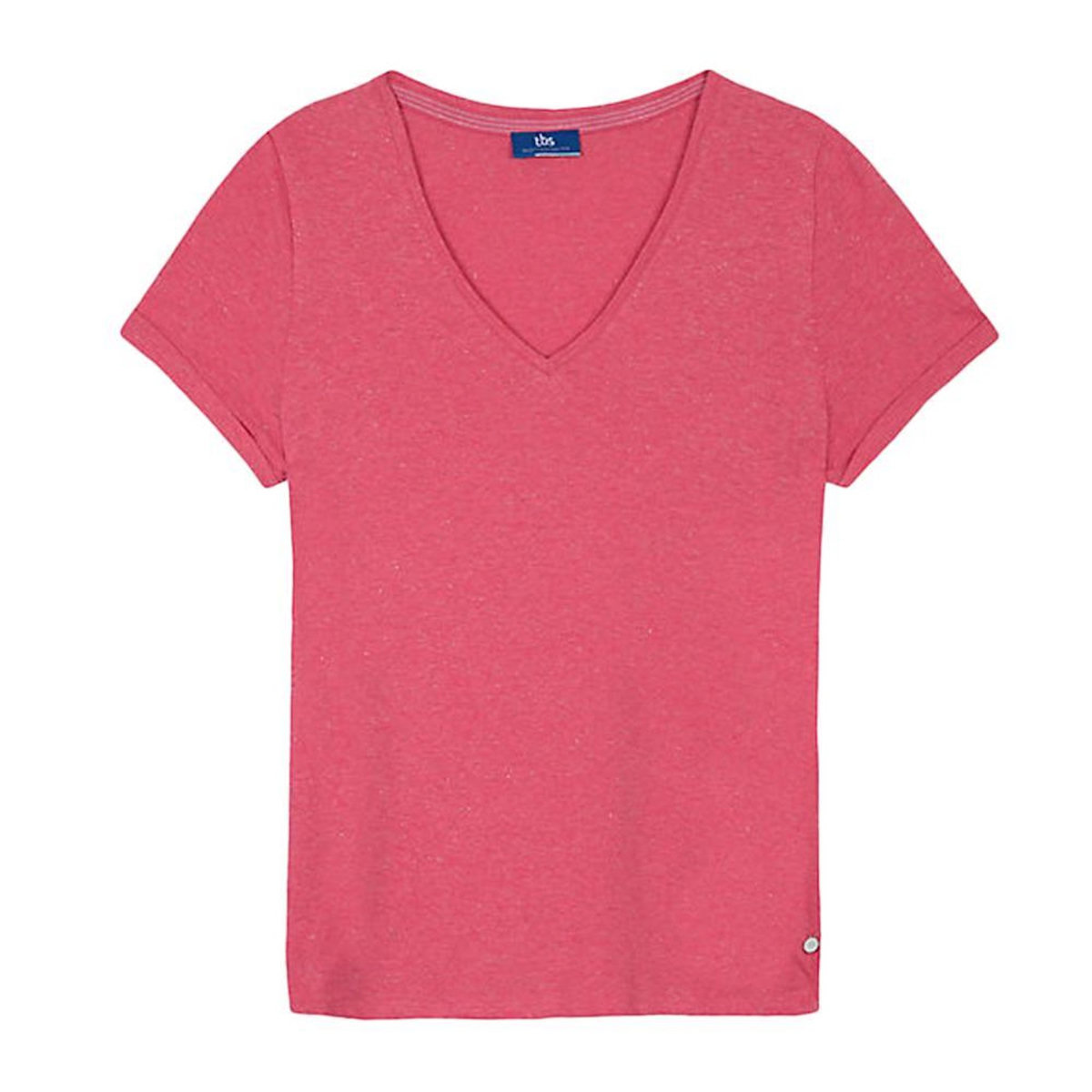 TBS T-shirt Rose Femme TBS ADINATEE