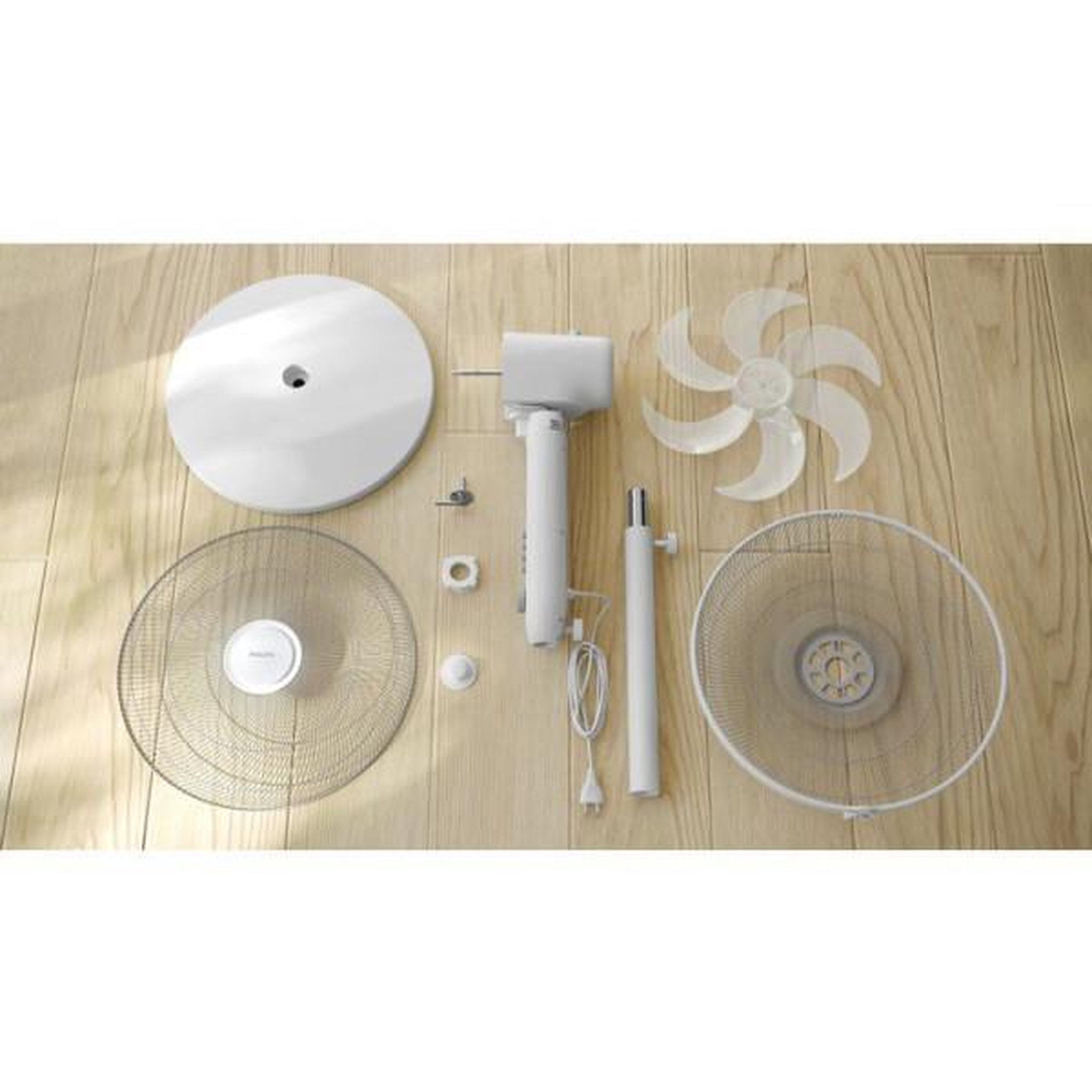 Voir la diapositive 6 : Philips Ventilateur sur pied - PHILIPS - CX5535/00 - Série 5000 - Flux d'air de 230 m³/h - 28 db(A) - Blanc
