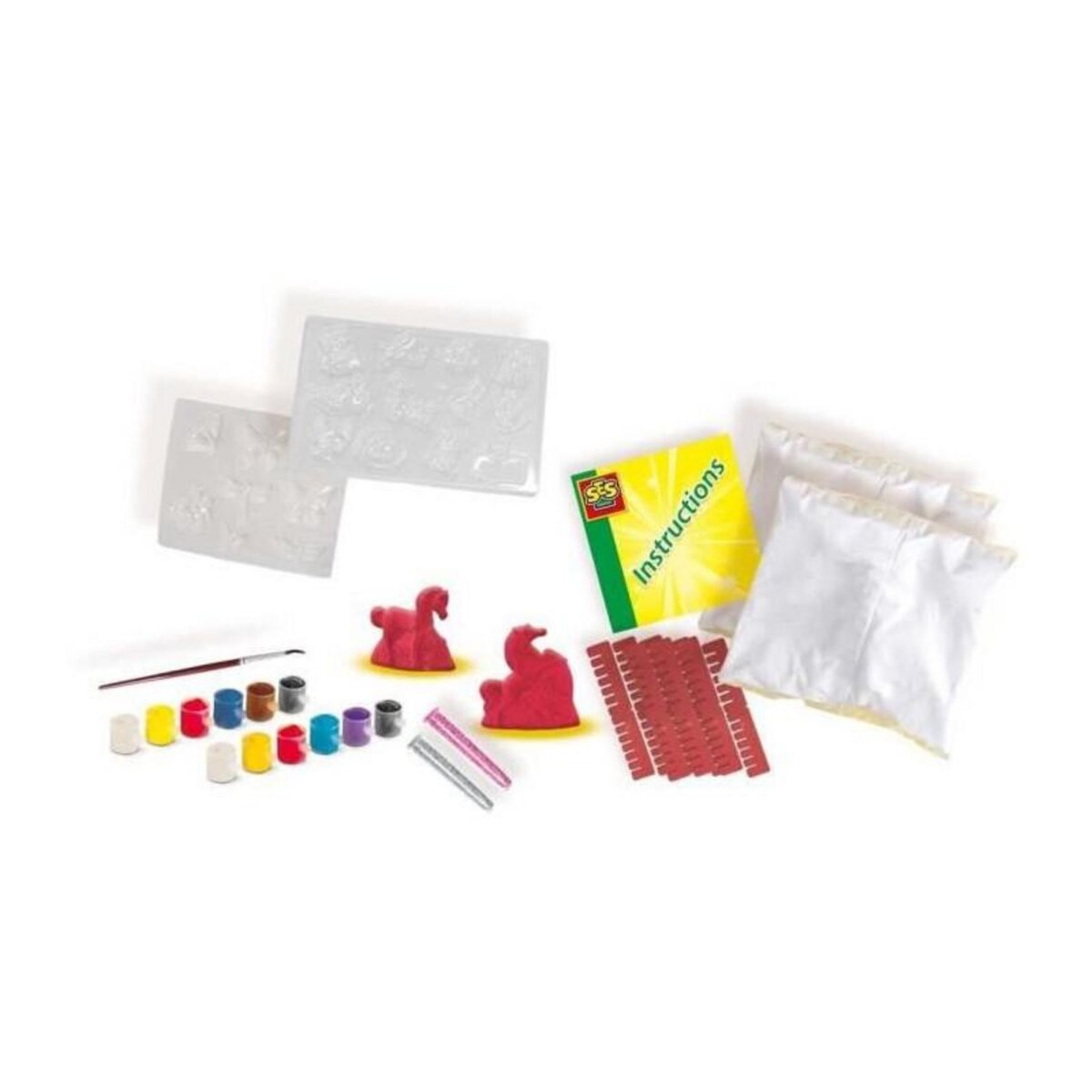 SES Creative SES CREATIVE - Moulage et peinture - 3 en 1