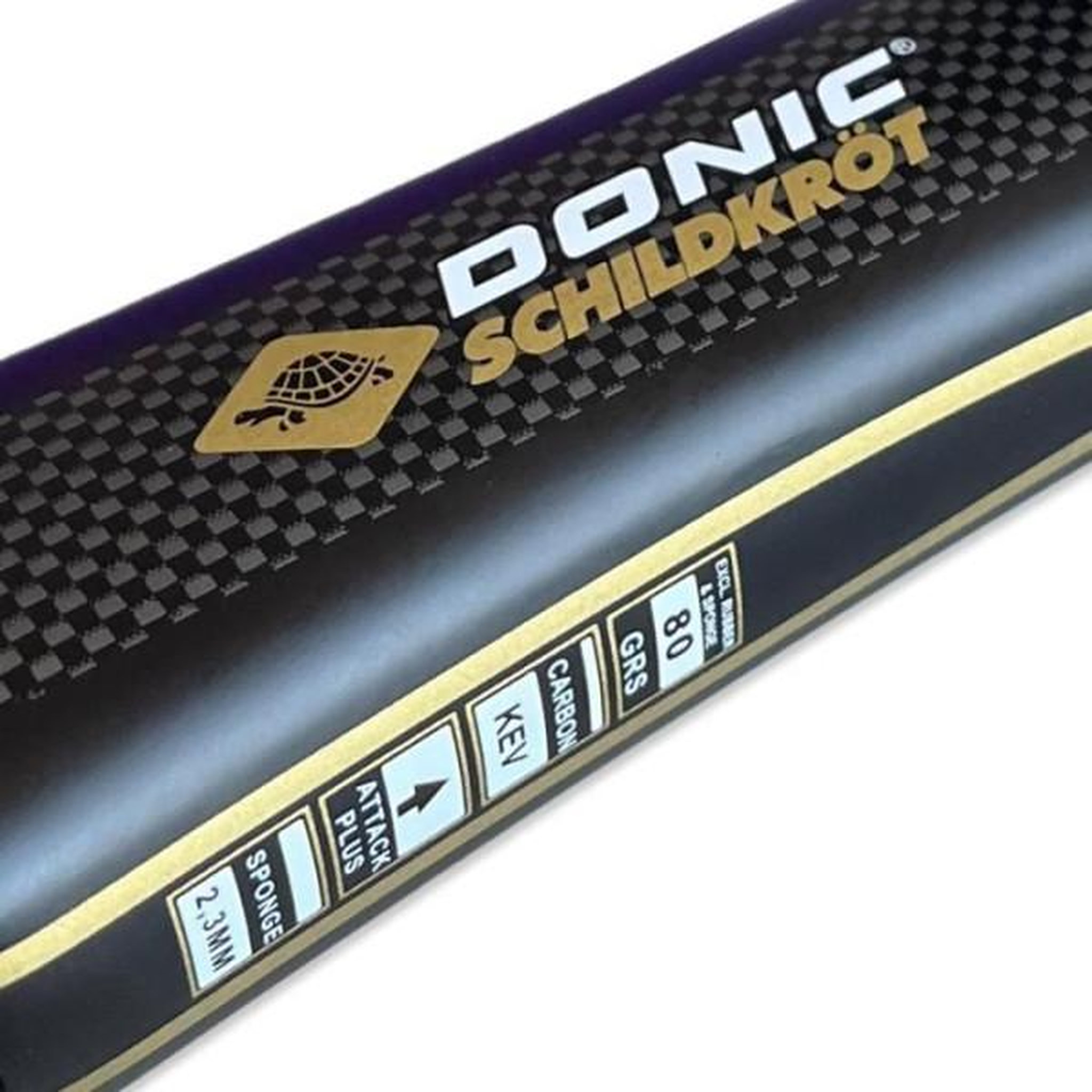 Voir la diapositive 5 : SCHILDKROT Raquette de tennis de table - schildkröt - 758221 - 100% carbone - revetement liga qrc - taille unique