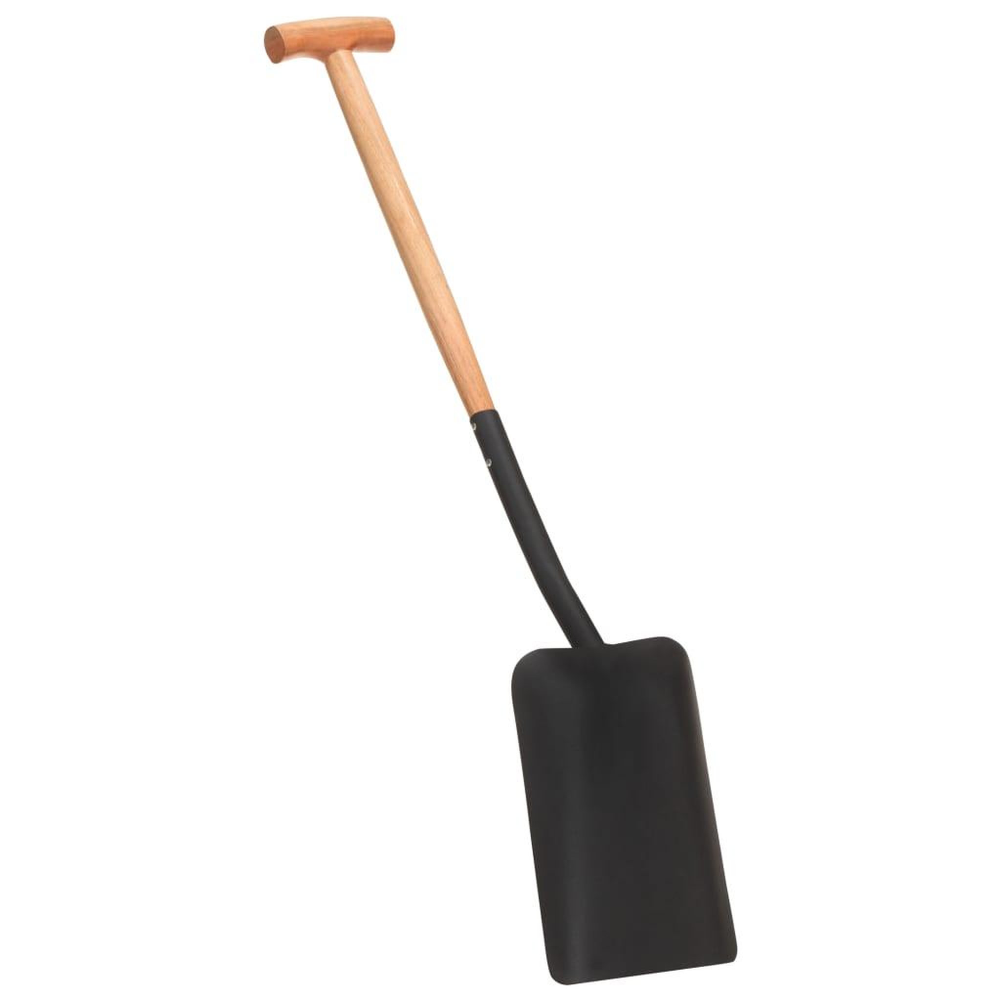 Voir la diapositive 4 : VIDAXL Pelle de jardin avec poignee en T Acier et bois dur