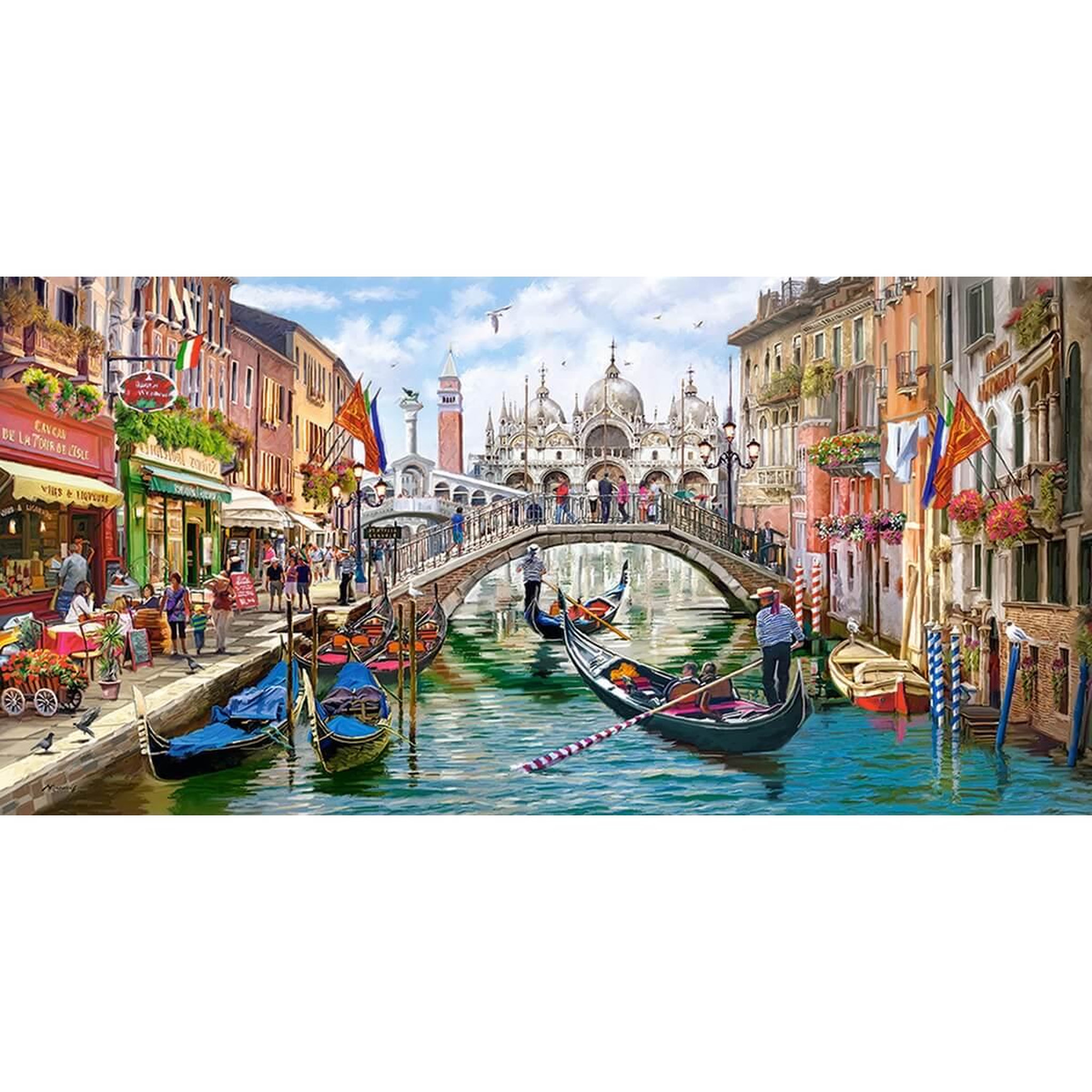 Castorland Puzzle 4000 pièces : les charmes de venise