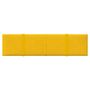 Voir la diapositive 3 : VIDAXL Panneaux muraux 12 pcs Jaune 60x15 cm Velours 1,08 m^2