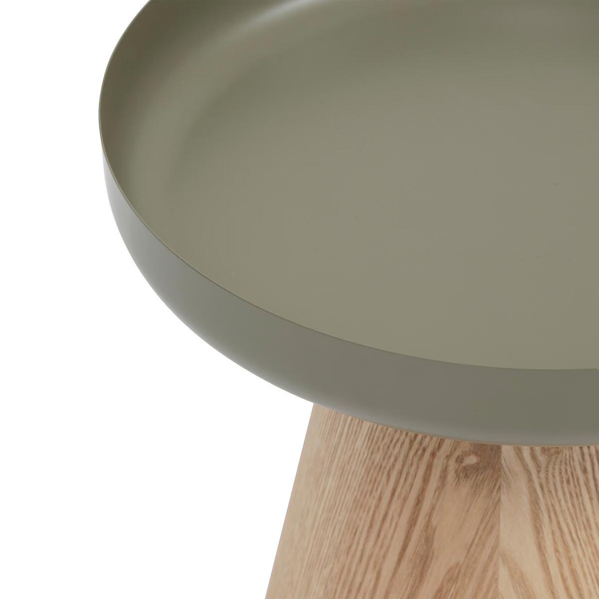 Voir la diapositive 2 : ATMOSPHERA Table d'appoint design  hercyna  41cm vert de gris