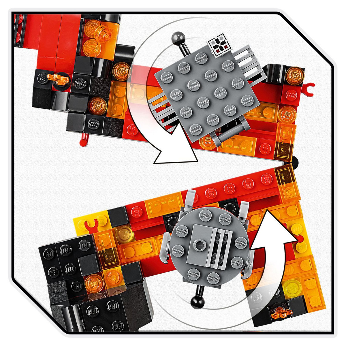 LEGO Star Wars 75269 - Duel sur Mustafar - Anakin vs Obi Wan 