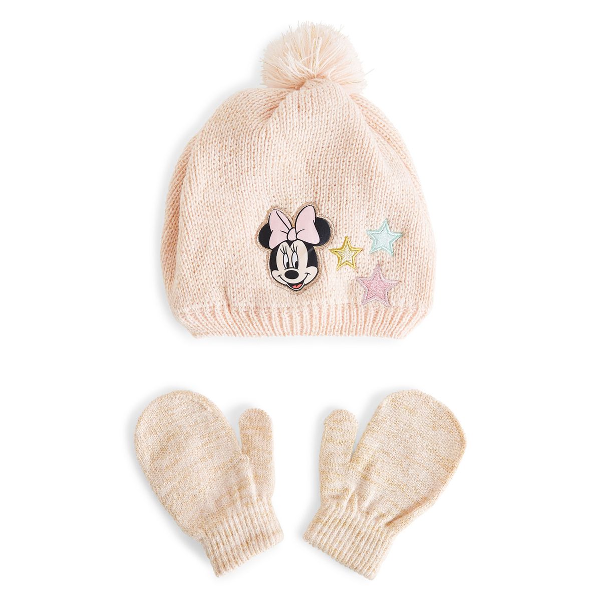 INEXTENSO Ensemble bonnet + gants bébé fille