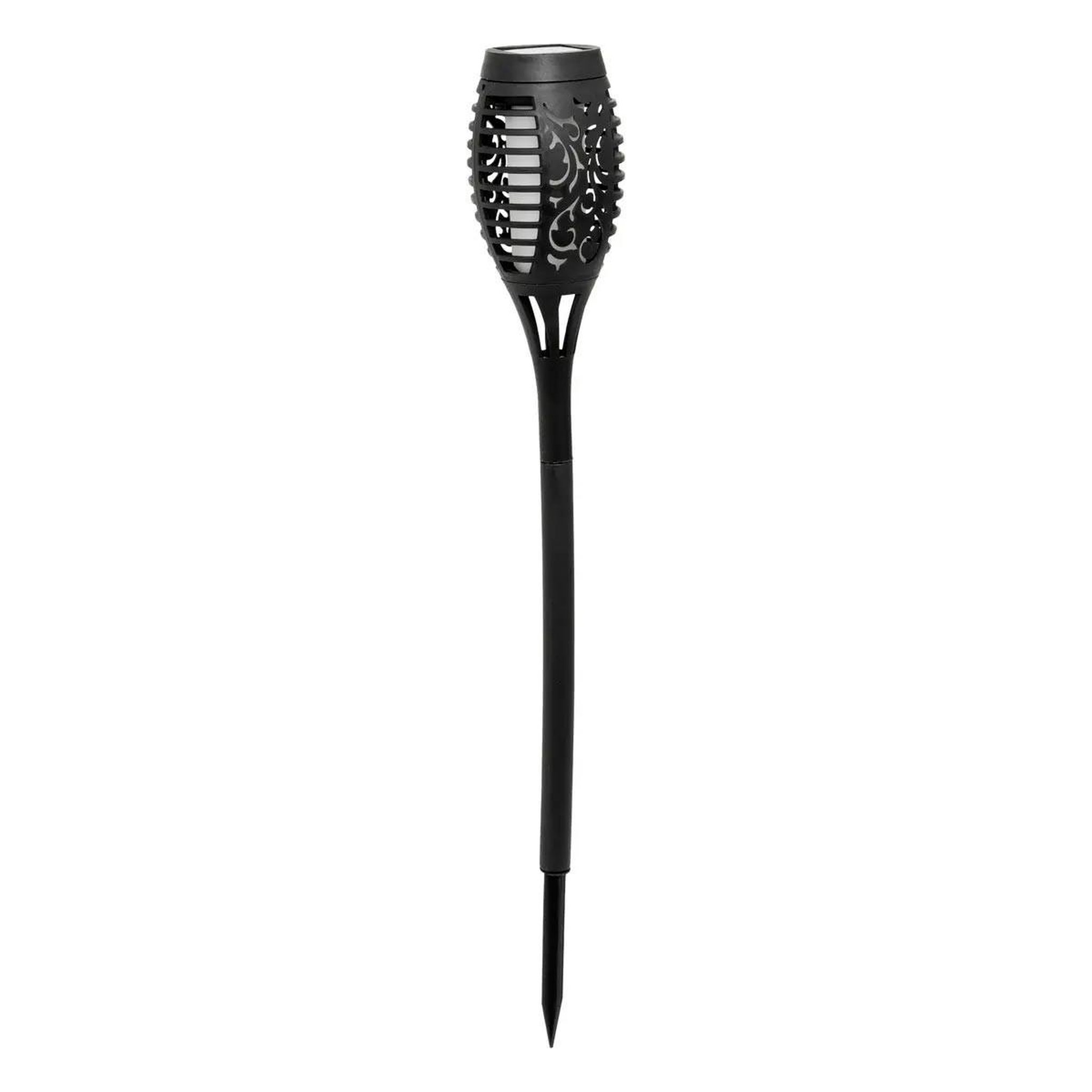 ATMOSPHERA Balise torche solaire  lina  50cm noir