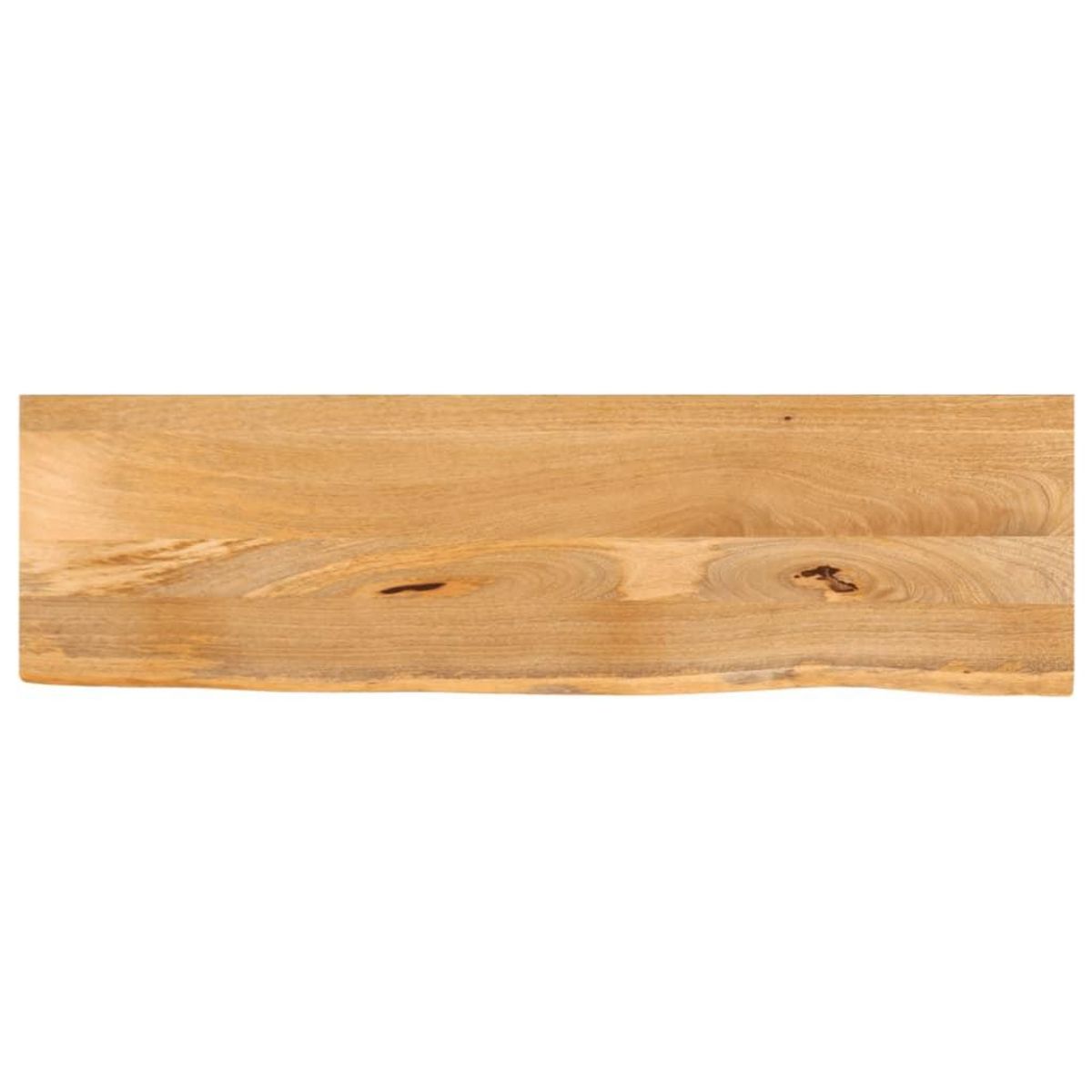 VIDAXL Dessus de table a bord vivant 120x30x2,5cm bois massif manguier