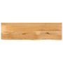 Voir la diapositive 1 : VIDAXL Dessus de table a bord vivant 120x30x2,5cm bois massif manguier