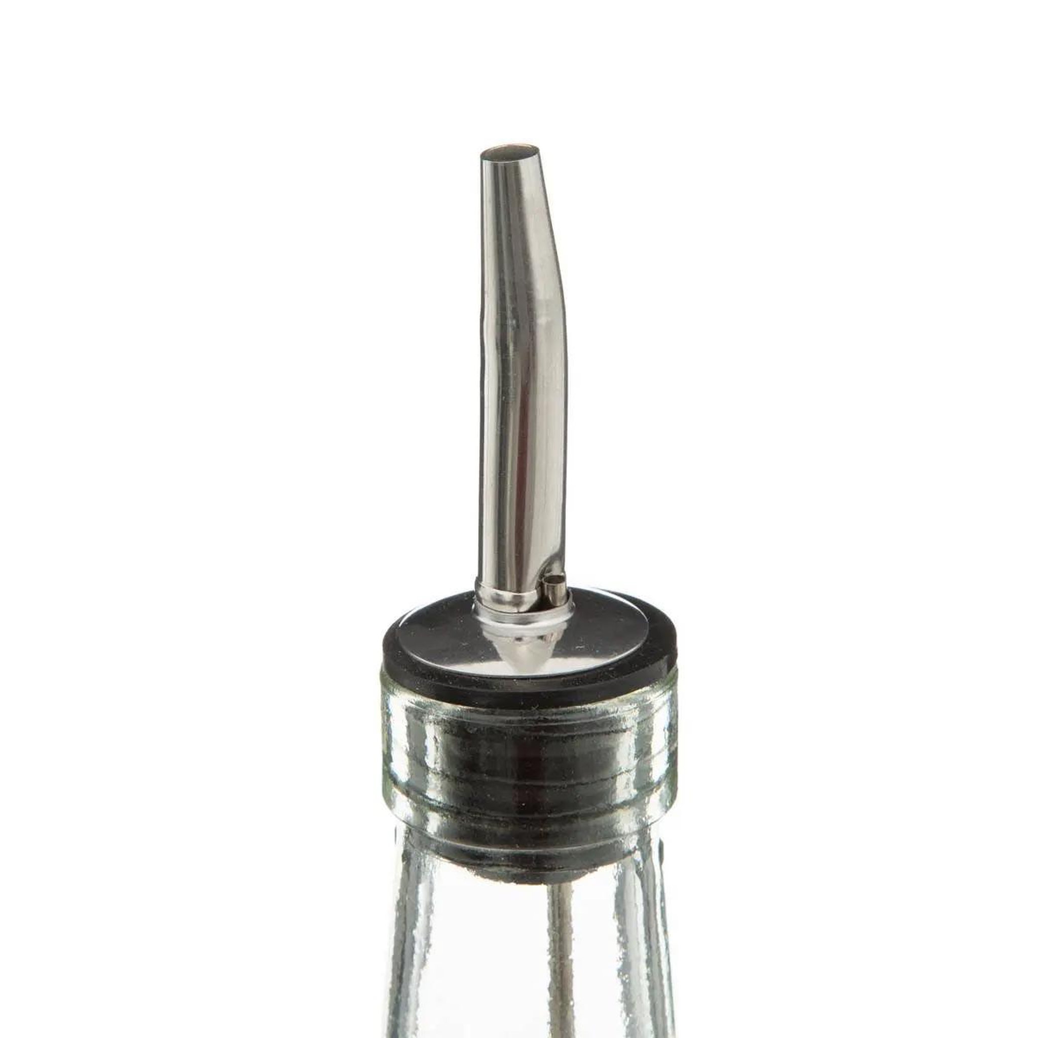 Voir la diapositive 2 : FIVE Set huile & vinaigre  bambou  32cm transparent