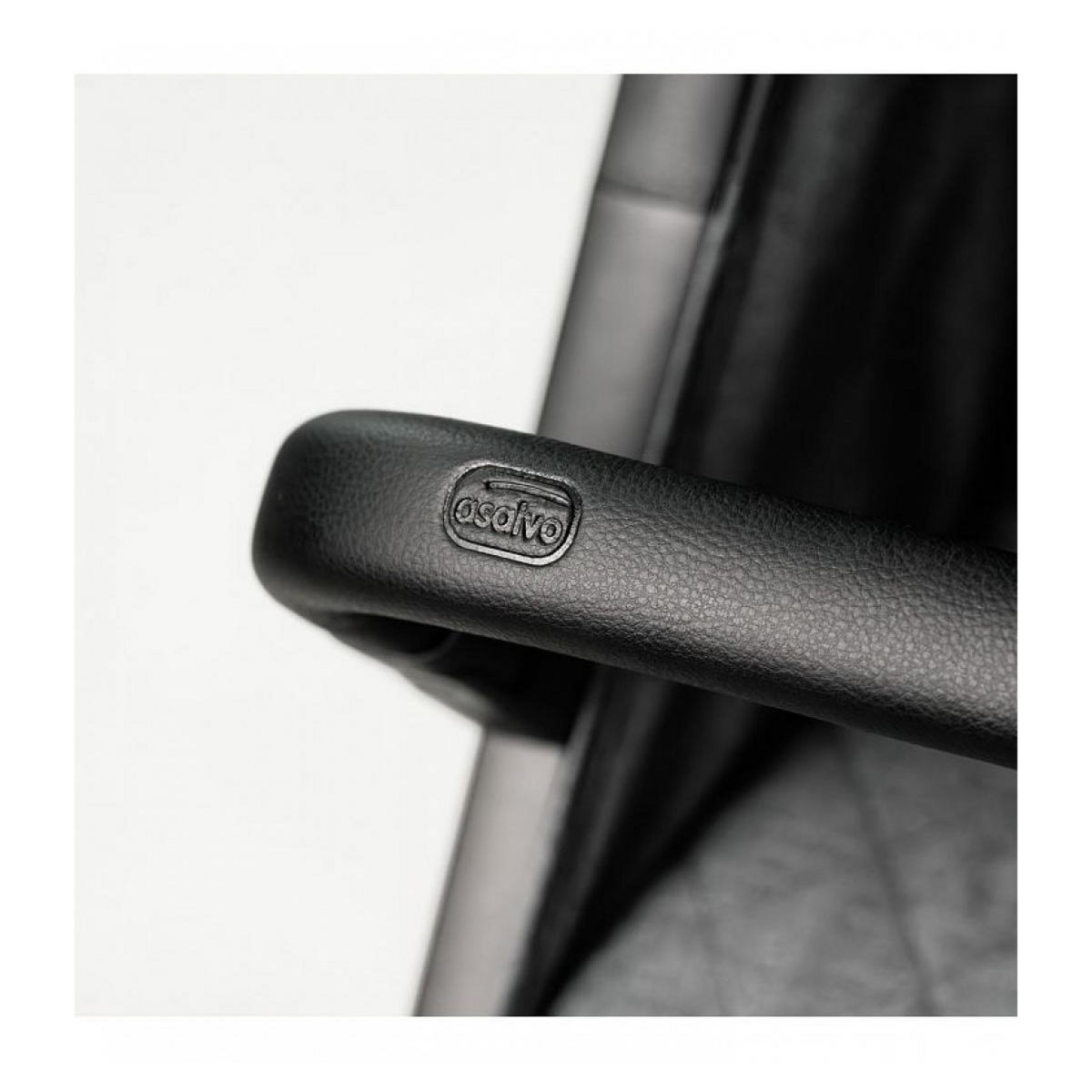 Asalvo Poussette Ness 2 en Acier Gris - Confort et Praticité pour Bébé