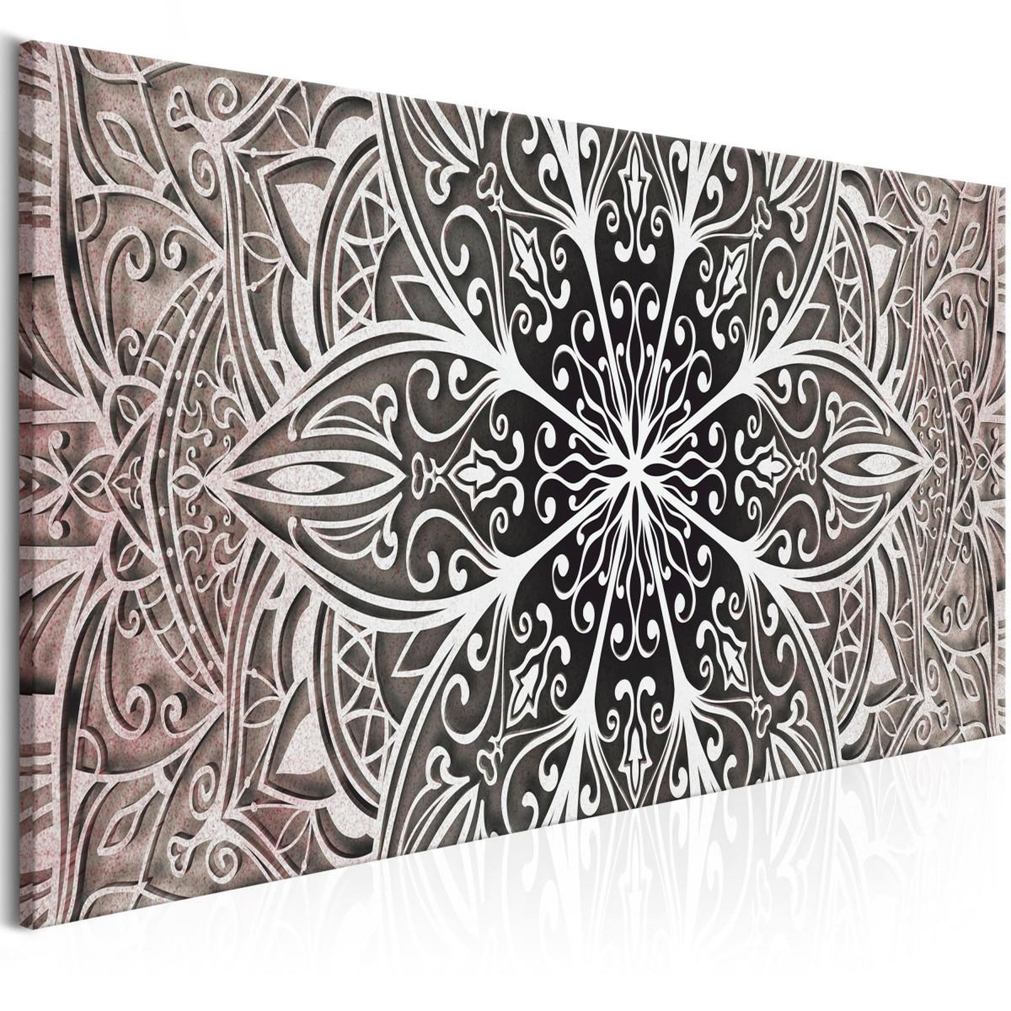 Voir la diapositive 1 : Paris Prix Tableau Imprimé  Feathers Pink Narrow