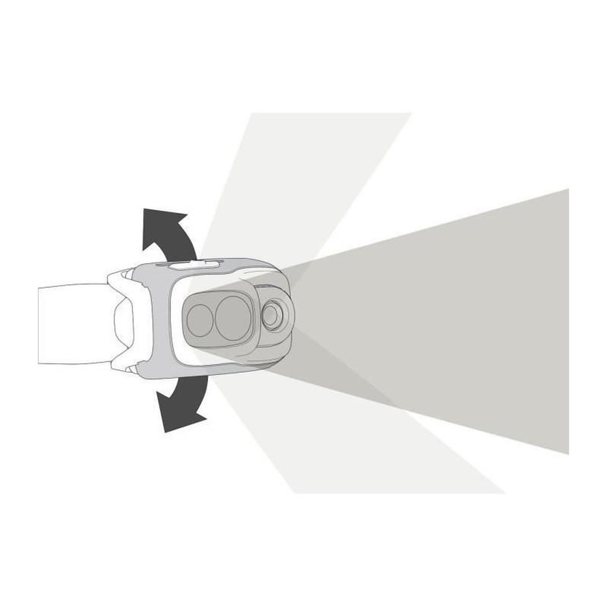 Voir la diapositive 2 : Petzl Lampe frontale multisport - PETZL - SWIFT RL - 1100 lumens - Bandeau réfléchissant - Batterie rechargeable - Blanc