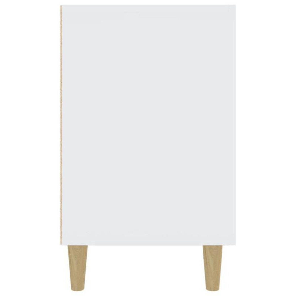 VIDAXL Buffet blanc 100x36x60 cm bois d ingénierie