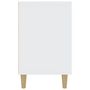 Voir la diapositive 4 : VIDAXL Buffet blanc 100x36x60 cm bois d ingénierie
