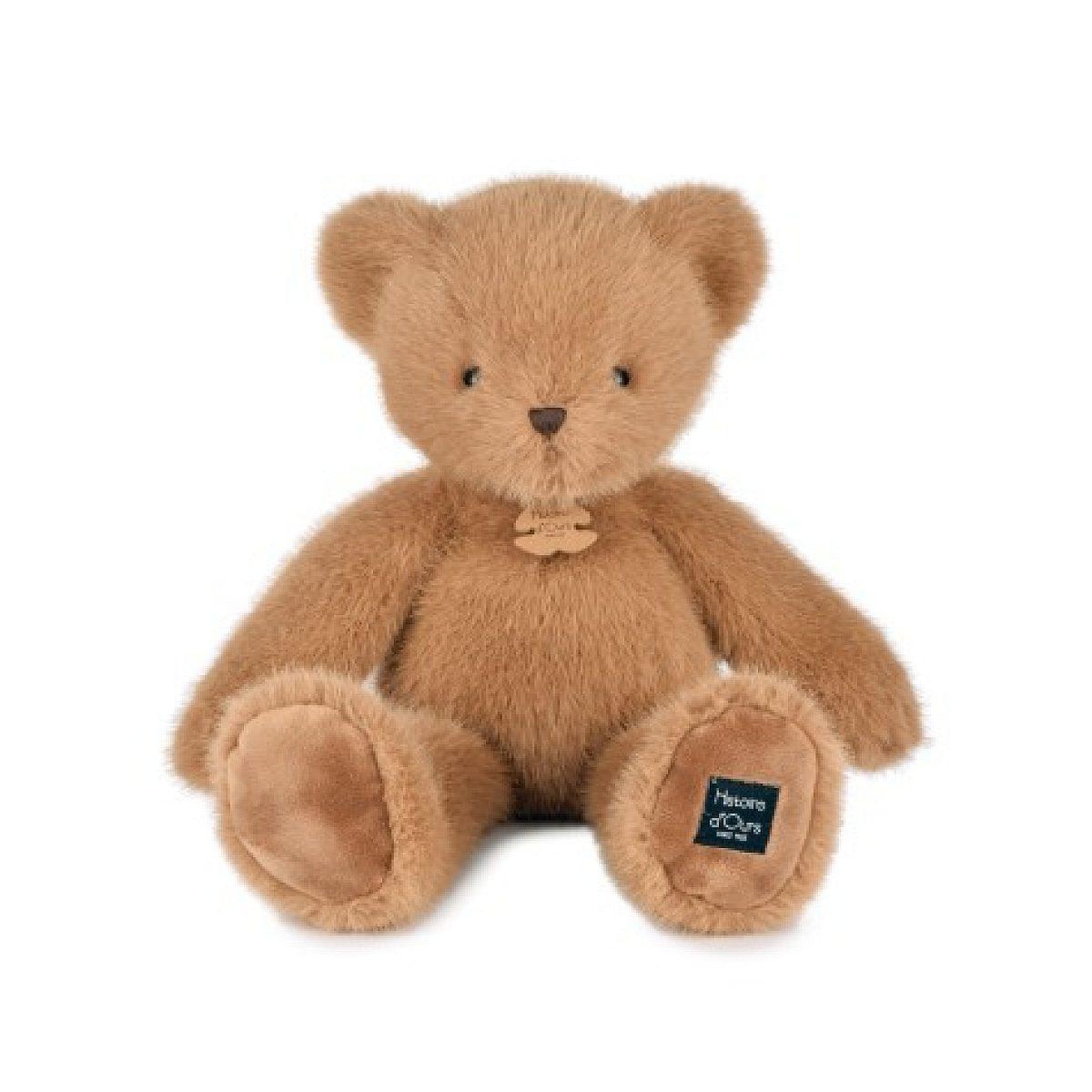 Histoire D'Ours Ours en peluche clémentin marron miel - 38 cm