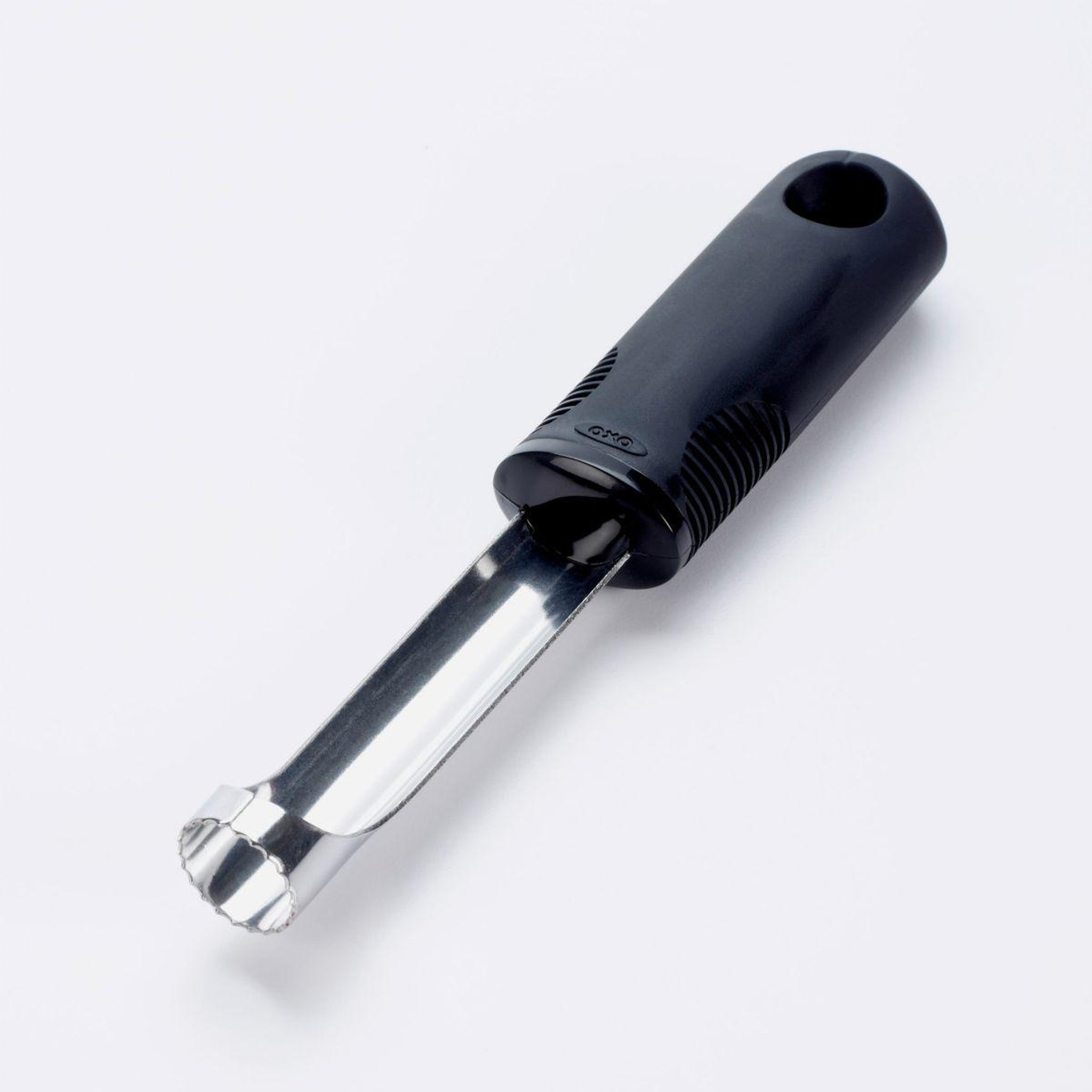 Voir la diapositive 3 : OXO Vide pomme inox noir