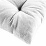 Voir la diapositive 3 : Paris Prix Coussin de Chaise  Mistral  40x40cm Blanc