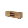 Voir la diapositive 3 : BEST MOBILIER Robin - meuble tv - 2 portes et 2 niches - 120 cm