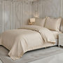 Voir la diapositive 2 : Home collection Parure housse de couette en coton 120 fils brodé